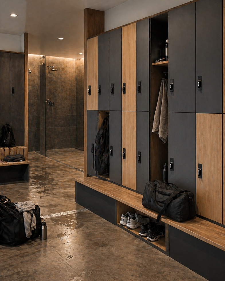 Fenolock - Lockers built for humidity, impact, high turnover and daily use