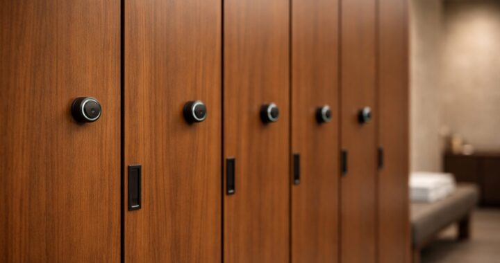 La cerradura también condiciona la calidad real de una taquilla profesional